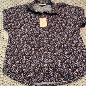 Floral button up